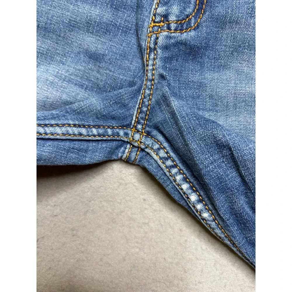 Wrangler Jeans Girls Size 14 Regular Blue Bootcut Adjustable Waist Stretch Denim